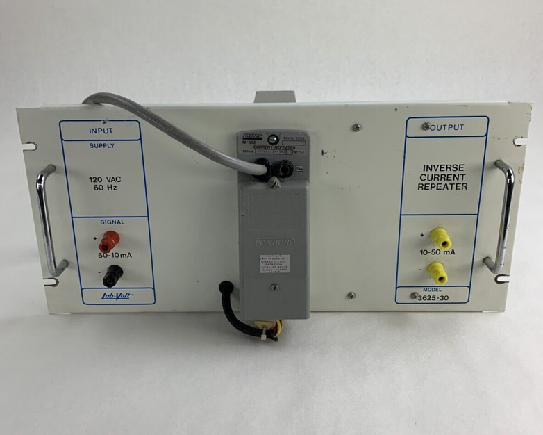 Lab-Volt 3625-30 Industrial Inverse Current Repeater 120 VAC Untested