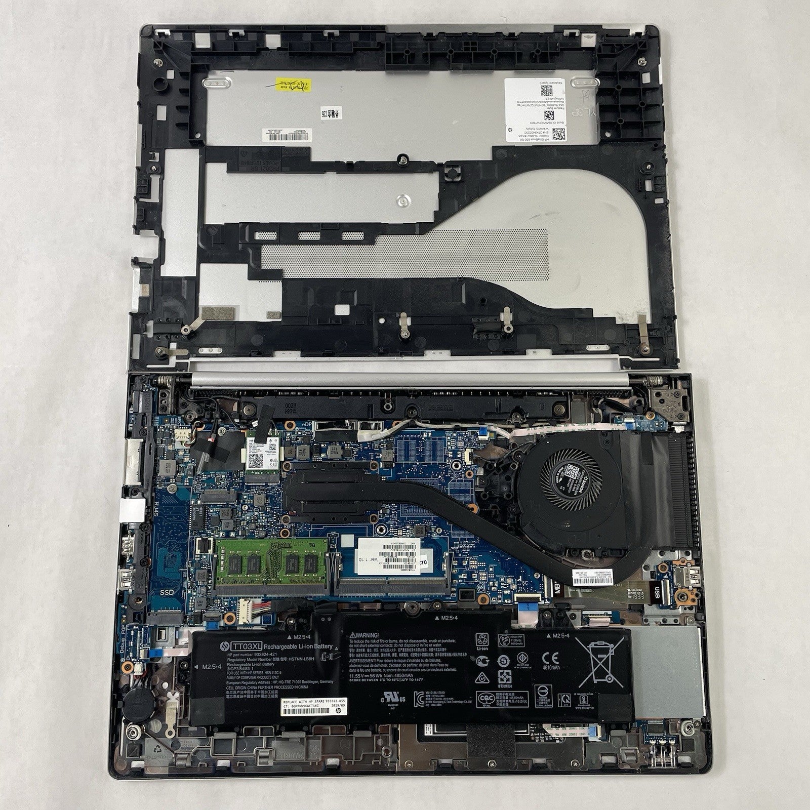 HP EliteBook 850 G6 15.6" i5-8365U 1.60 GHz 8 GB RAM No SSD/OS/AC17