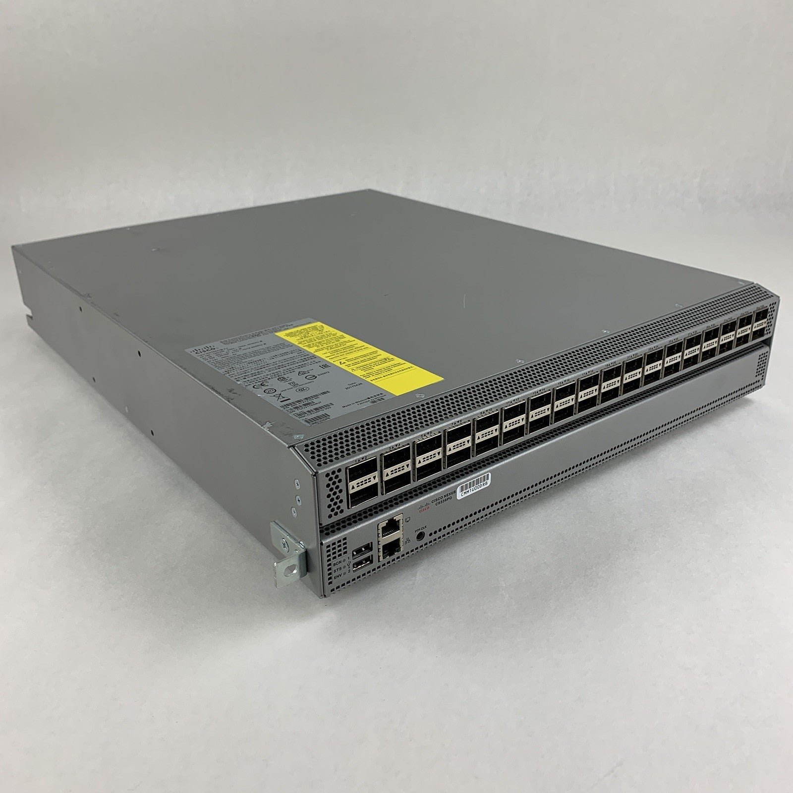 Cisco N9K-C9336PQ 36-Port Nexus 9300 Switch Tested Reset w/ 2 PSU and 2 fans
