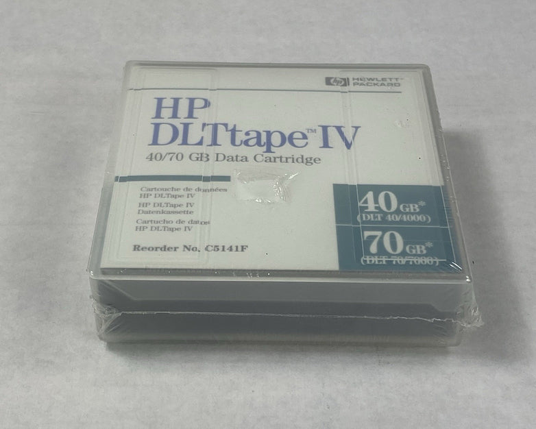 HP DLTtape IV C5141F 40/70 GB Data Cartridge (Lot of 10)