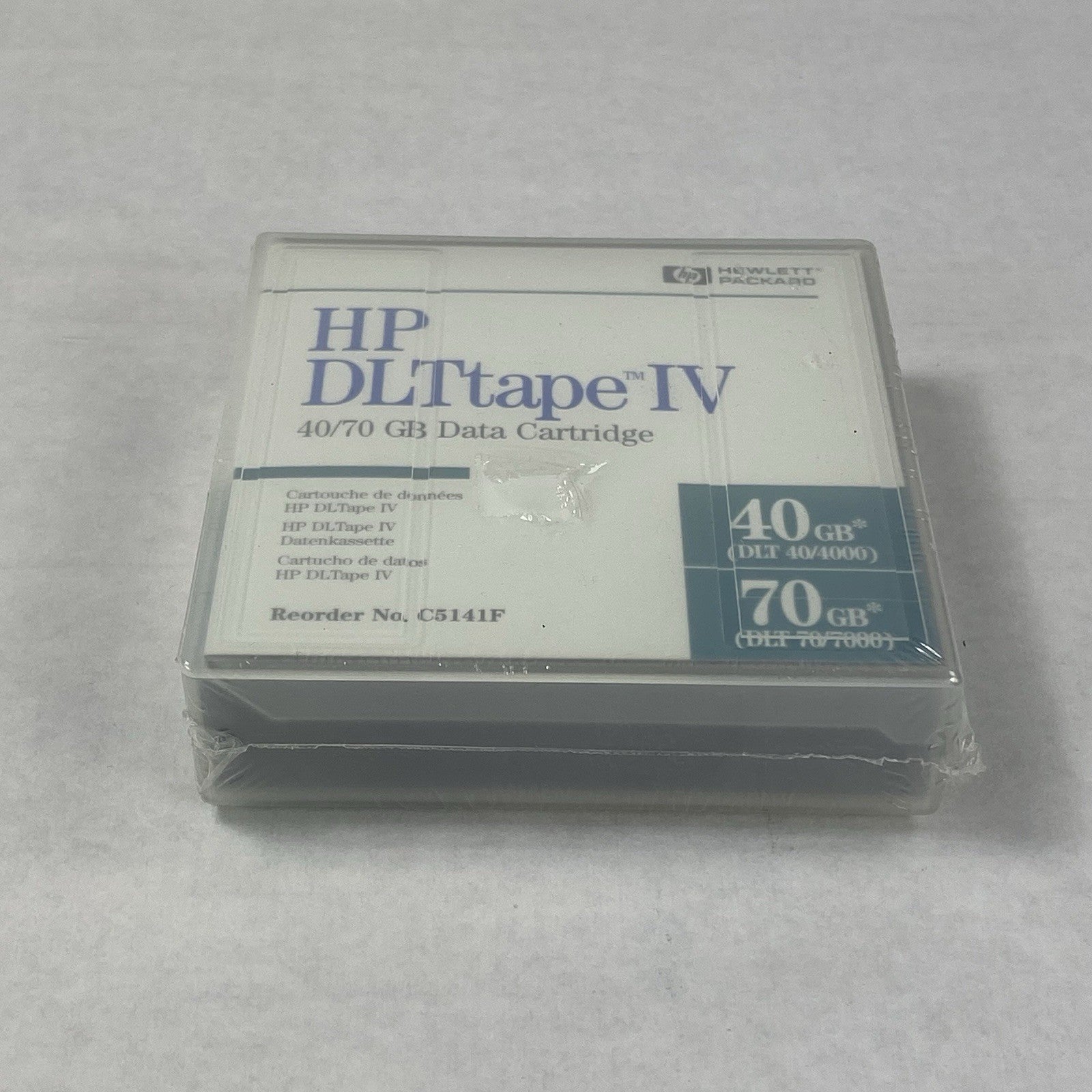 HP DLTtape IV C5141F 40/70 GB Data Cartridge (Lot of 10)