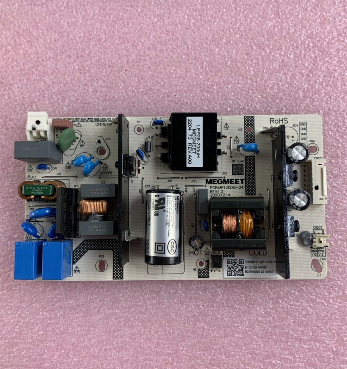 Power Supply Board For Smart Board 6086s-V3 MegMeet MP120DM-24 KPA-445-5 Tested