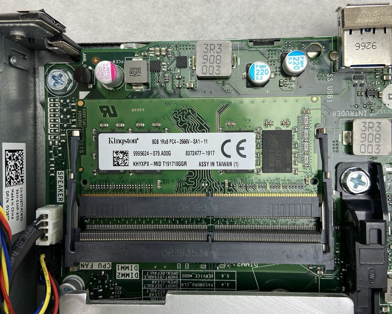Dell Optiplex 3070 Micro Intel Core i5-8500T 2.1GHz 8GB RAM No HDDOSAC