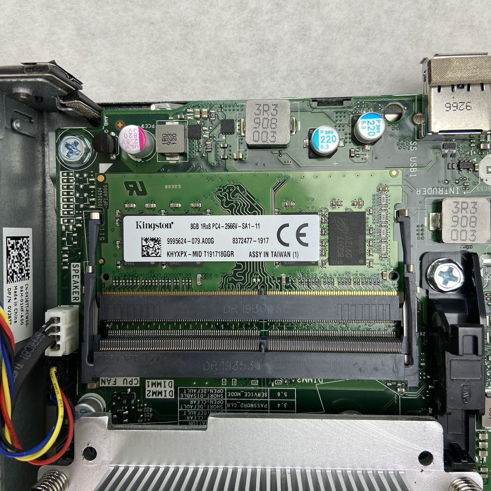 Dell Optiplex 3070 Micro Intel Core i5-8500T 2.1GHz 8GB RAM No HDDOSAC9