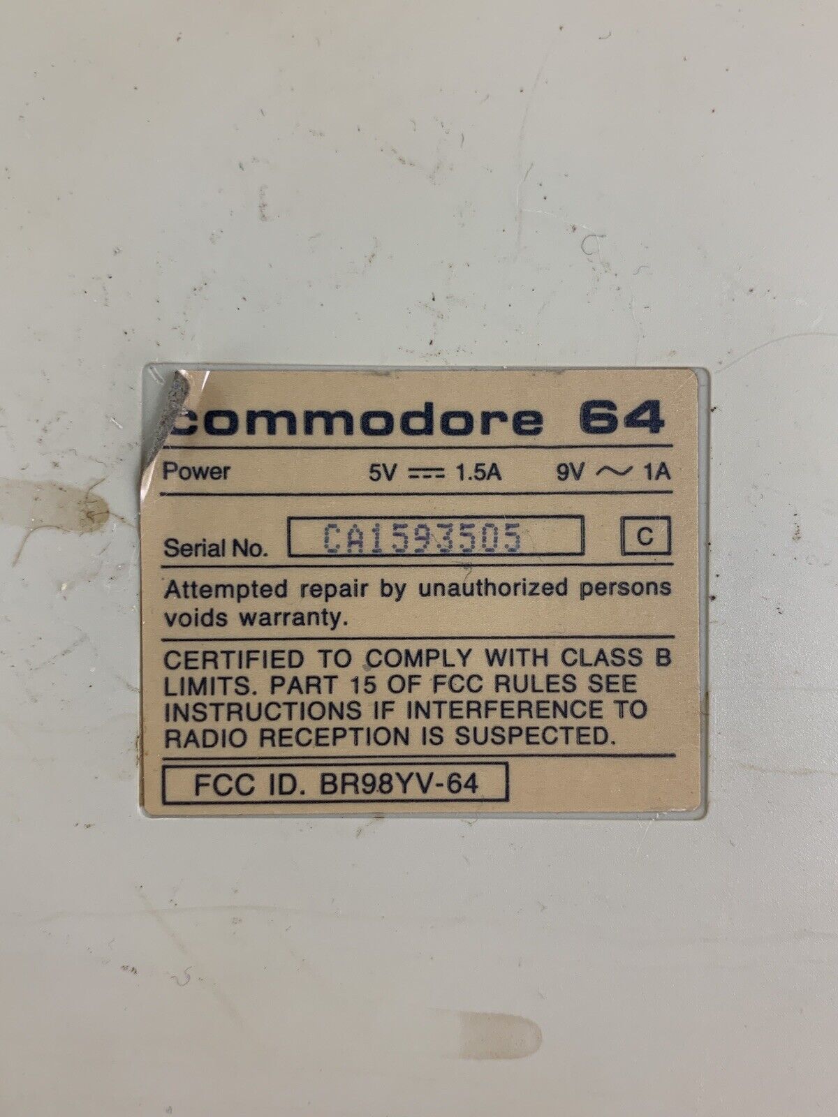 Commodore 64 64C Computer System Boots w/PSU, NKP Deluxe Keypad, and Manuals