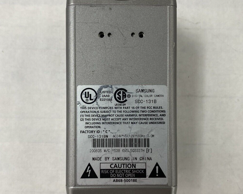 Lot of 2 Samsung SCC-131B Digital Color Camera No Lens Tested