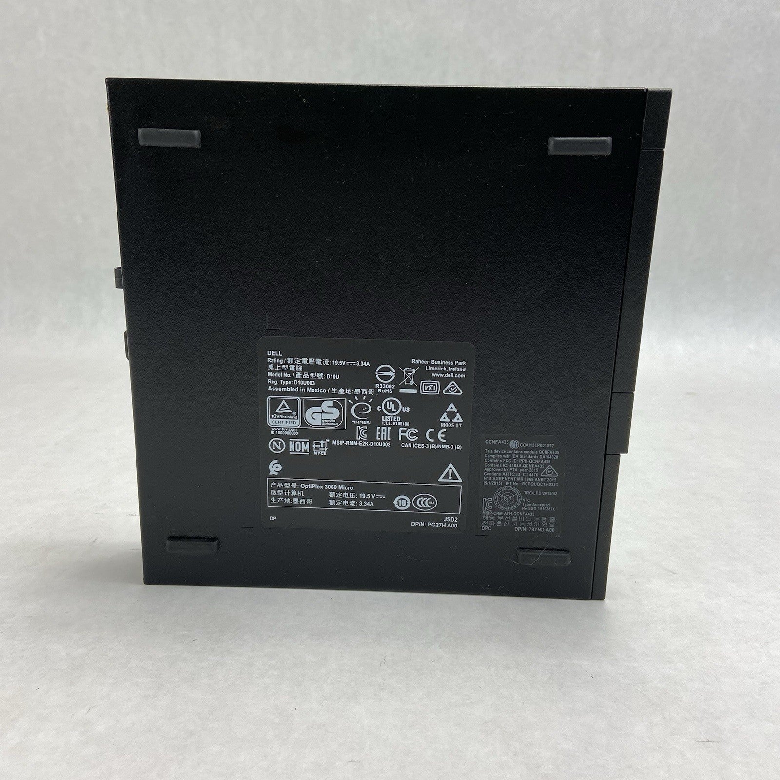 Dell Optiplex 3060 Micro Intel Core i5-8500T 2.1GHz 8GB RAM No HDDOSAC4