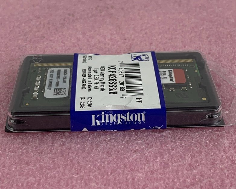 Kingston KCP426SS8/8 8 GB DDR4 2666 MHz PC4-21300 1Rx8 SODIMM Laptop Memory RAM