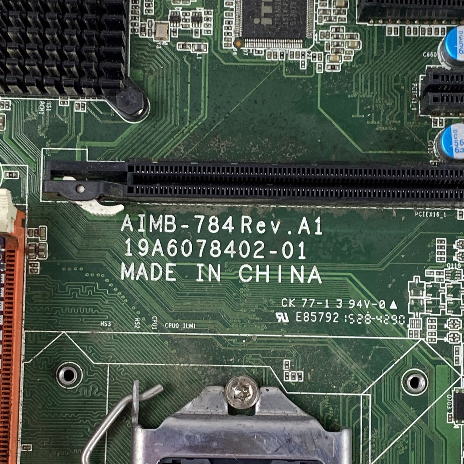 Advantech AIMB-784 Motherboard Intel Core i5-4570s 2.90GHz 4GB RAM w/ Shield