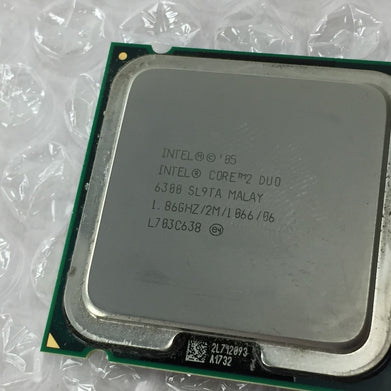 Intel Core 2 Duo 1.86Ghz 2M/1066 Dual Core CPU 6300 SL9TA MALAY L703C638