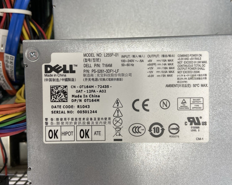 Dell Optiplex 780 DT Intel Core 2 Duo E7500 2.93GHz 4GB RAM No HDD No OS