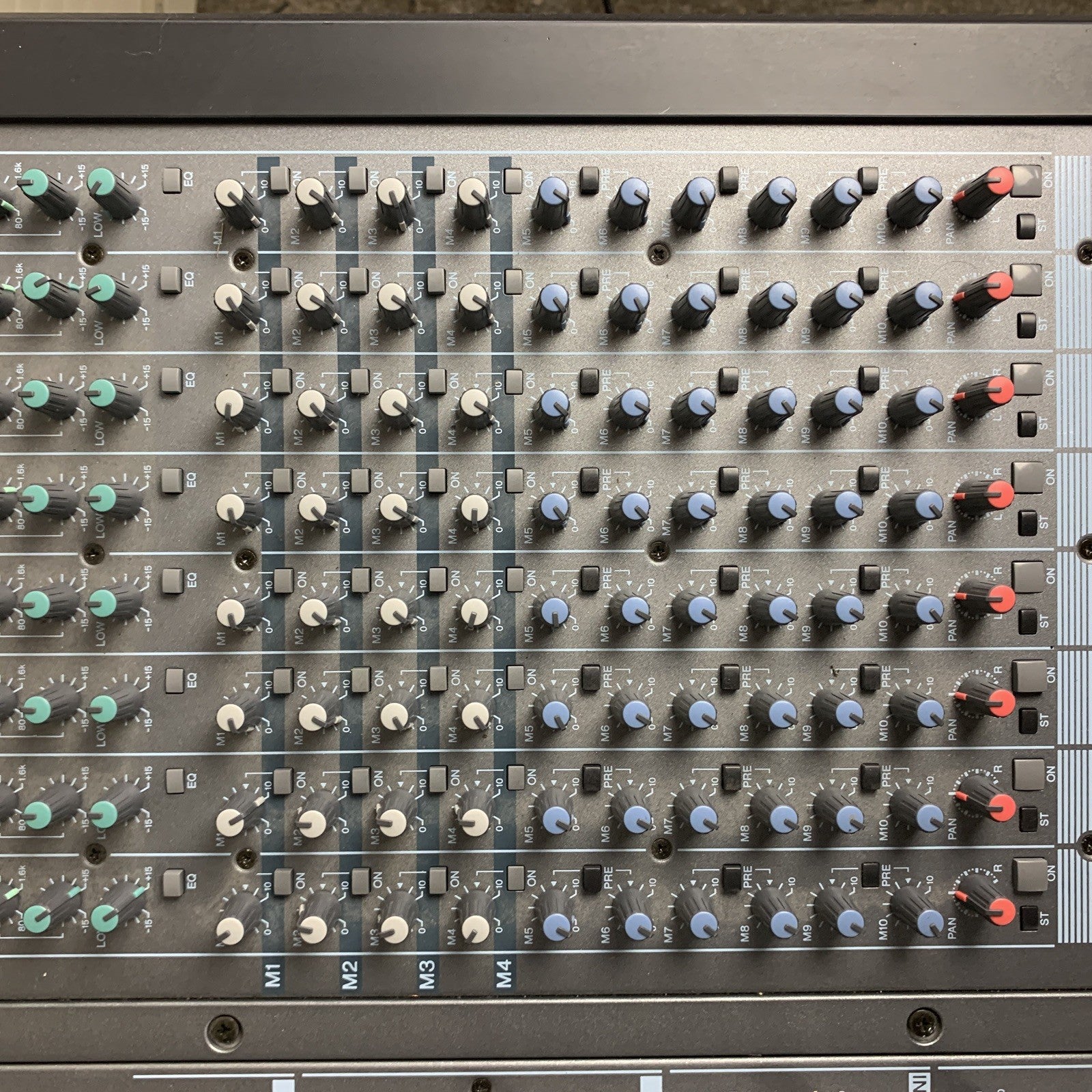 Yamaha Mixing Console MC24/12 XZ01 Tested w/ 2 Bad Lanes Parts and Repair