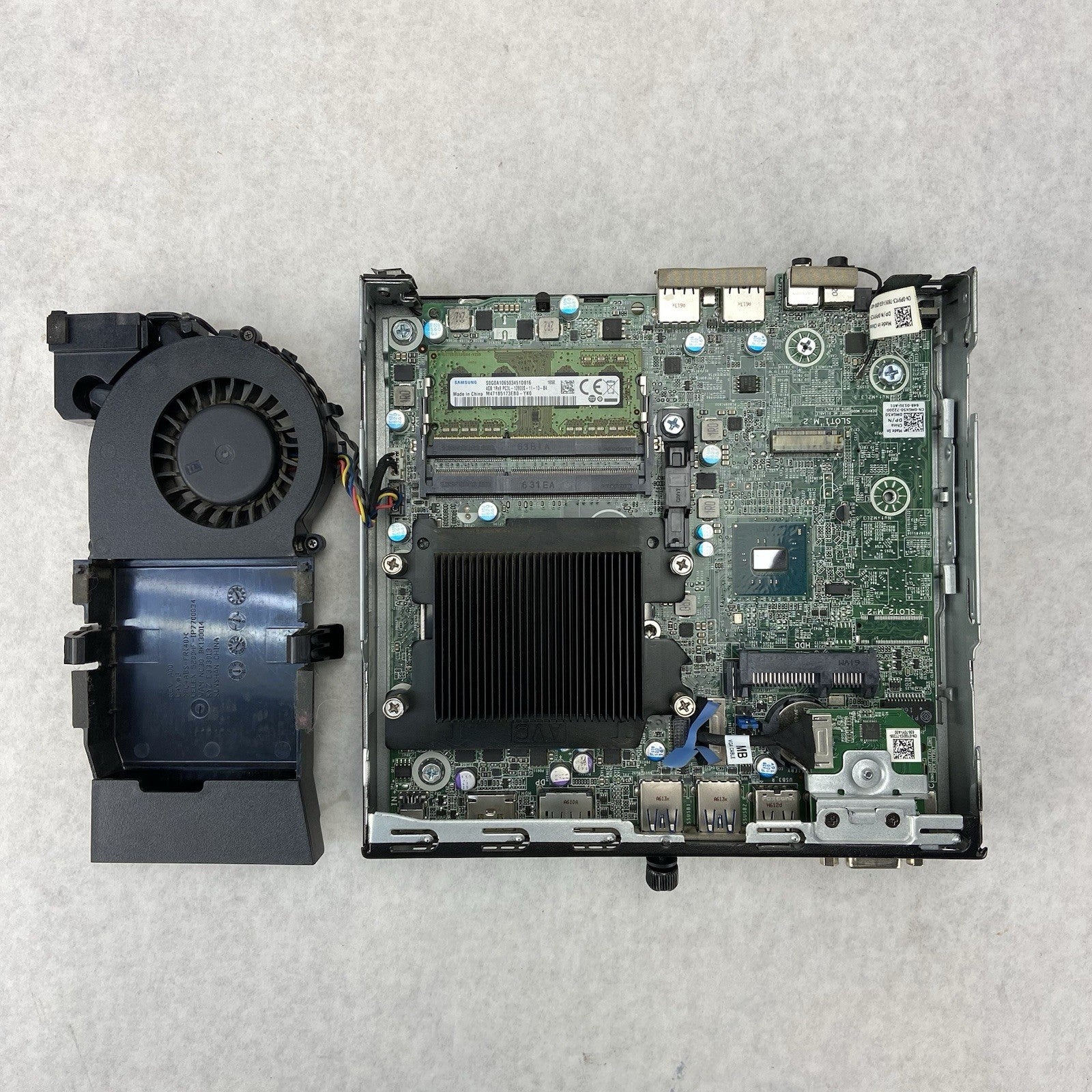 Dell Optiplex 3040 MFF Intel Core i3-6100T 3.2GHz 4GB RAM w/AC No HDD/OS9