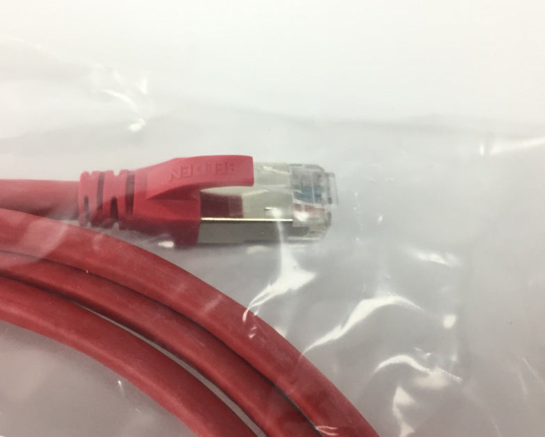 Belden C6F1102007 CAT6 Ethernet Patch Networking Cable 201739 Cord, RED, 7-Foot