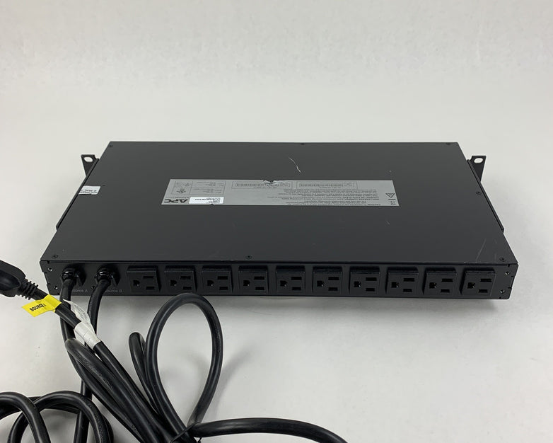 APC AP4450 10-Outlet Automatic Transfer Switch PDU 120V Rackmount VGC Tested