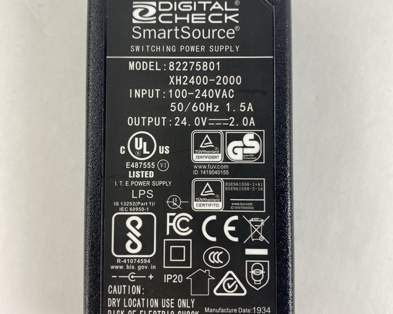 Digital Check 82275801 XH2400-2000 Smart Source Switching Power Supply Lot of 6