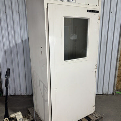 Bellco Glass Laboratory Roll-In Incubator Oven Chamber Powers On