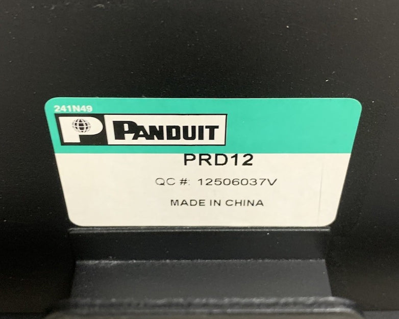 Panduit (10)KCN 12506037V 82.8in X 12.1in Dual-Hinged Aluminum Cable Rack Door