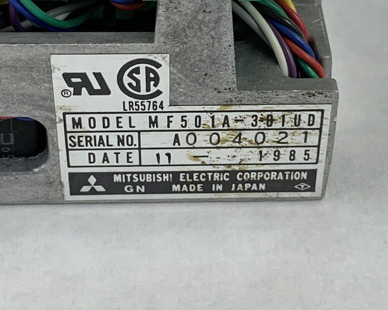 Mitsubishi Electric MF501A-301UD Vintage Floppy Disk Drive