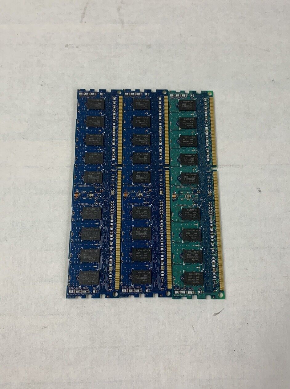 Hynix 12GB Kit 3x4GB 1Rx4 PC3L-10600R-9-12-C2 HMT351R7CFR4A-H9 T8 AD Server Ram