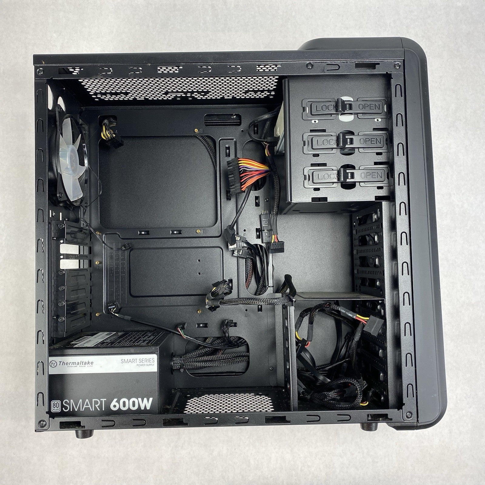 Cooler Master CM 590 III Mid-ATX Computer Case with 600W Power Supply