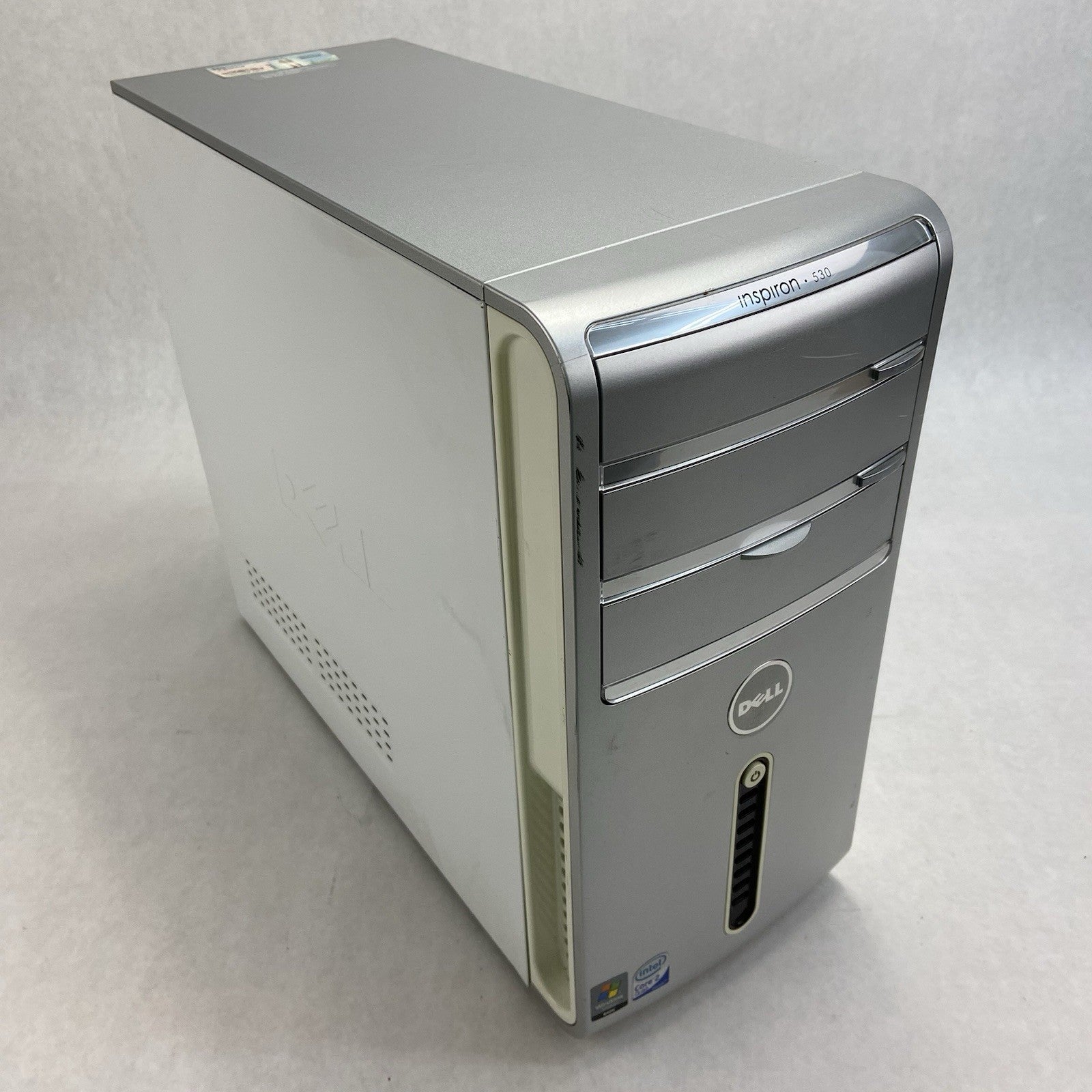 Dell Inspiron 530 MT Intel Core 2 Quad Q6600 2.4GHz 3GB RAM No HDD No OS0