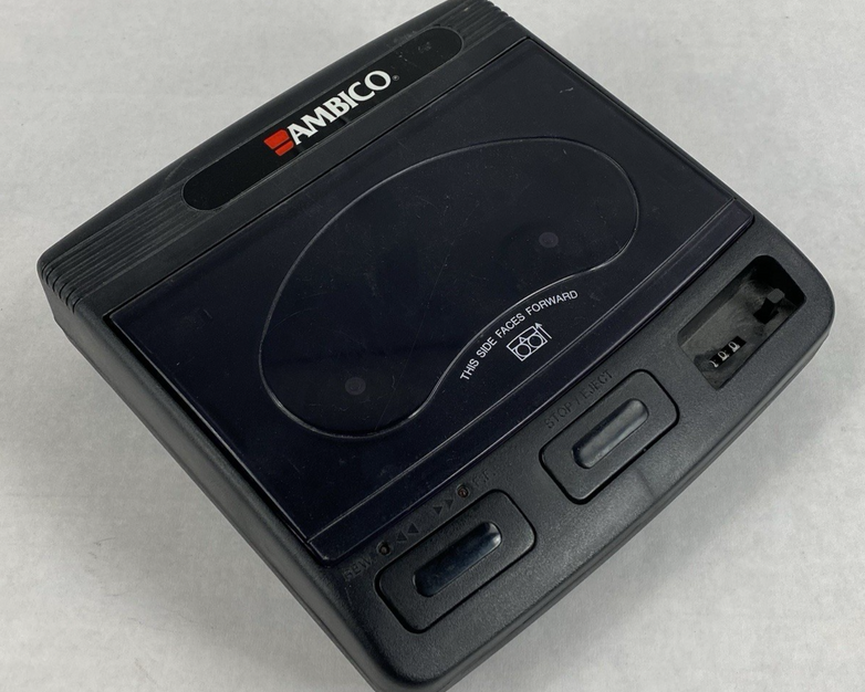 Ambico VHS 2 Way Tape Winder with AC Adapter Power Tested