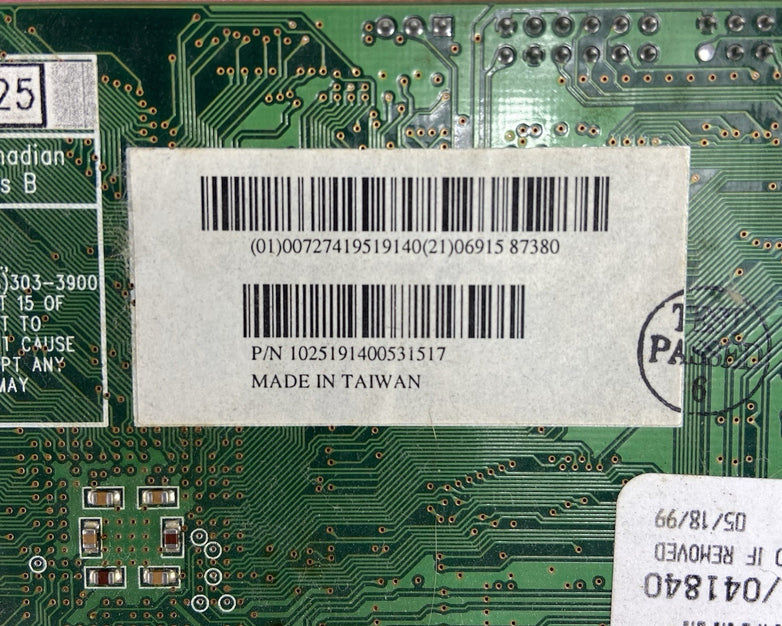 ATI Rage 128 32MB 109-51900-01 AGP Graphics Card VGA 1025350200 S Video
