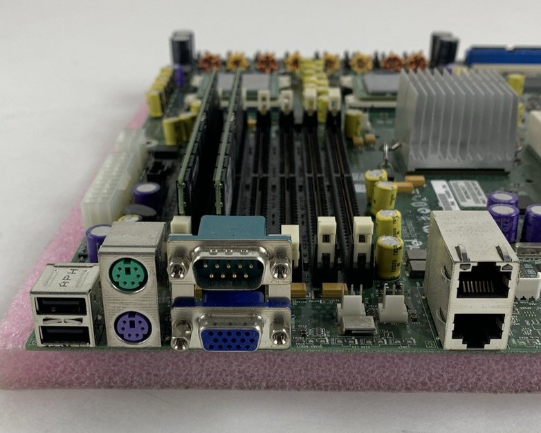 Intel SE7520BD2 Server Motherboard 2x Xeon 3.6 GHz 4 GB RAM Tested No IO Shield