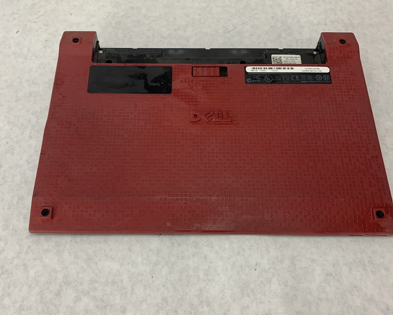 Genuine Dell Latitude 2100 Laptop Base Bottom Case R243R Red