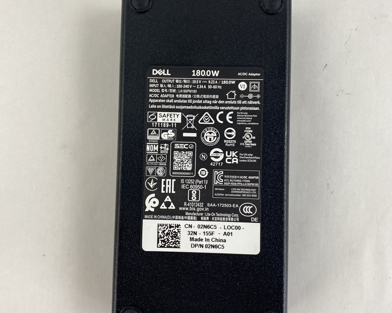 Dell LA180PM180 AC/DC Adapter 180W Lot of 2