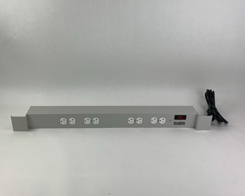 Lista LR51943 Series 8000 Workbench Power Strip 125V 15A 1875W - Outlets Tested