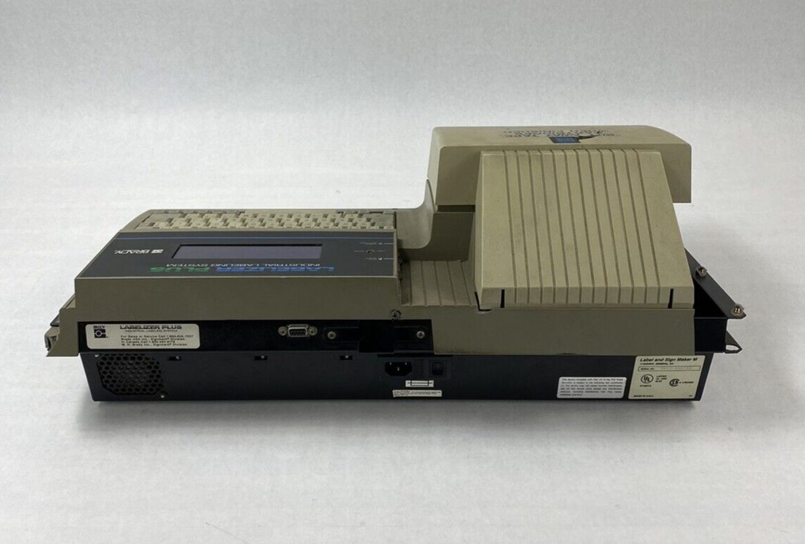 Brady Labelizer Plus Label and Sign Maker M No Power Cord For Parts or Repair