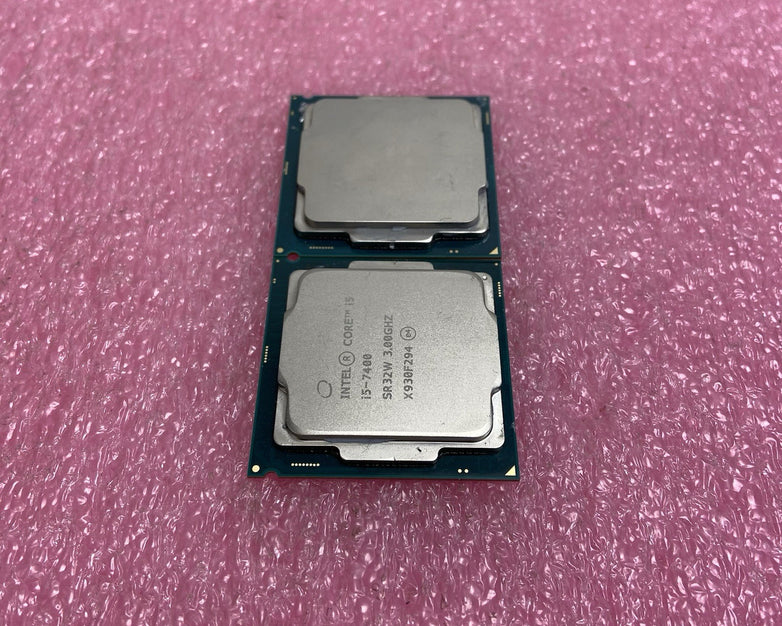 Mixed Lot Intel Core i5-7500T SR337 2.7GHz i5-7400 SR32W 3GHz Desktop CPU