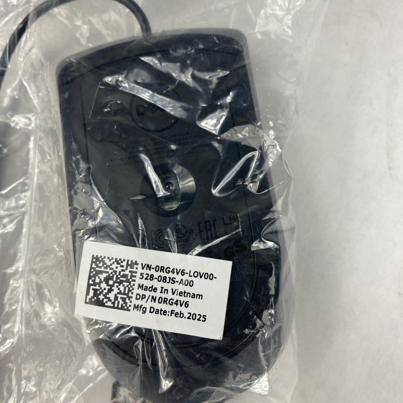 Dell MS116P Wired USB Mouse Lot of 105