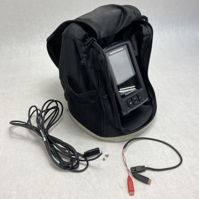 Hummingbird PiranahMAX4 PT Fish Finder With Case - Untested No Transducer