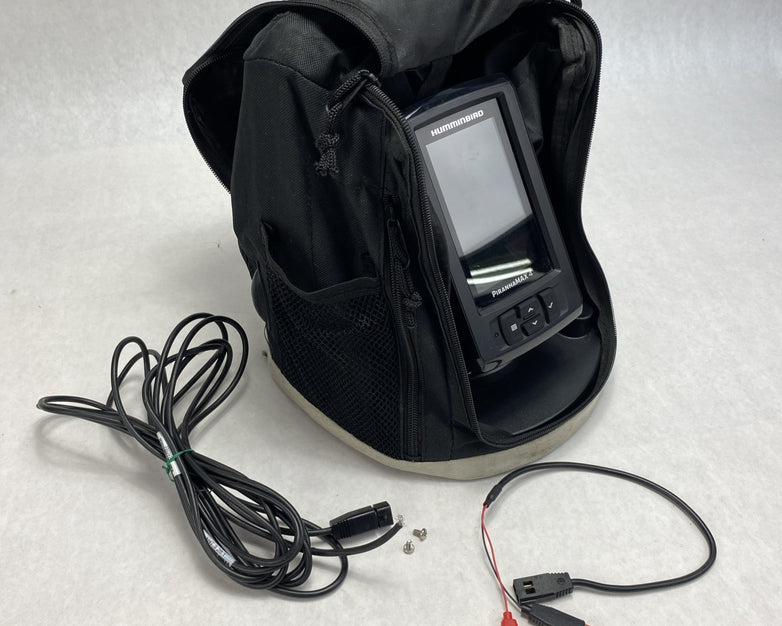 Hummingbird PiranahMAX4 PT Fish Finder With Case - Untested No Transducer