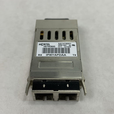 Nortel Networks AA1419001 1000 BASE-SX 850nm LASER PROD Transceiver (Lot of 5)