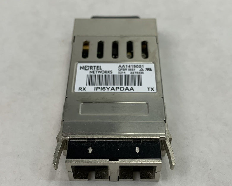 Nortel Networks AA1419001 1000 BASE-SX 850nm LASER PROD Transceiver (Lot of 5)