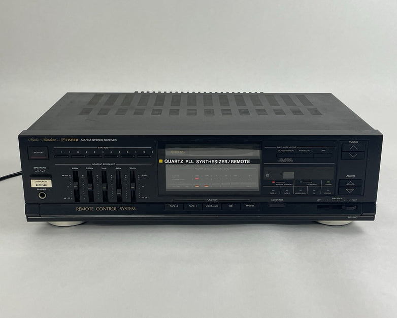 Fisher Studio Standard RS‑913A Stereo Receiver Tested For Parts Broken Tuner