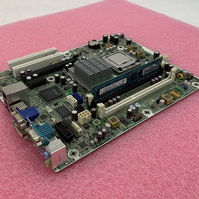 HP Compaq 400 Pro Motherboard Intel Core 2 Duo E7500 2.93GHz 4GB RAM No Shield