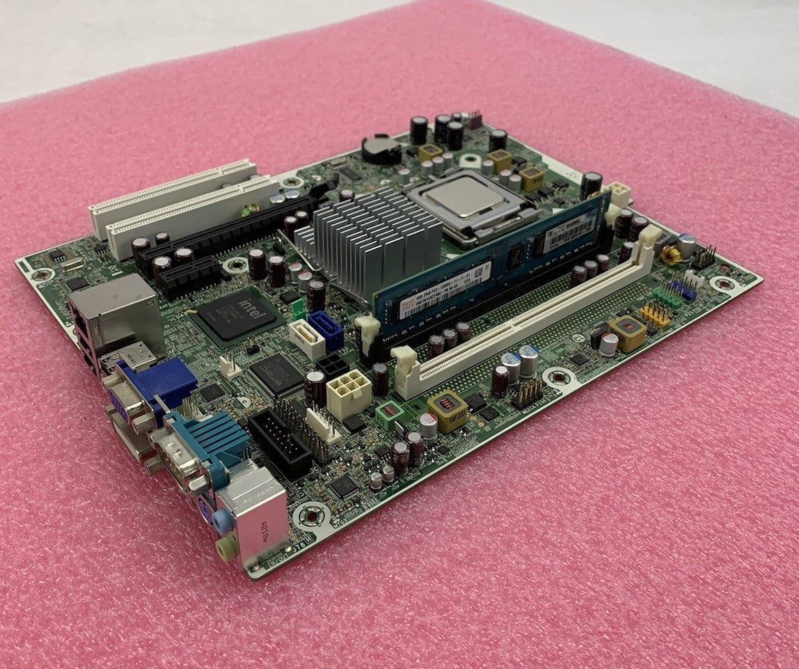 HP Compaq 400 Pro Motherboard Intel Core 2 Duo E7500 2.93GHz 4GB RAM No Shield
