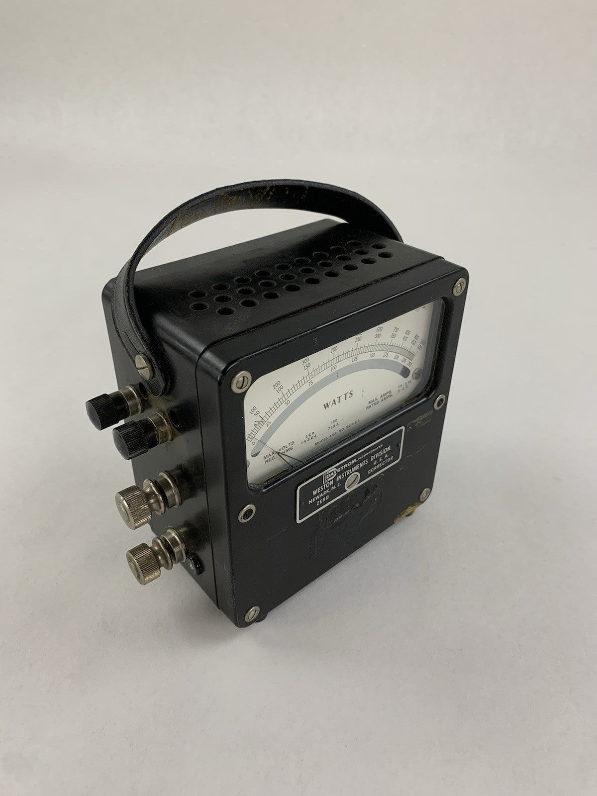 Weston Electric 432 26081 Watts Meter
