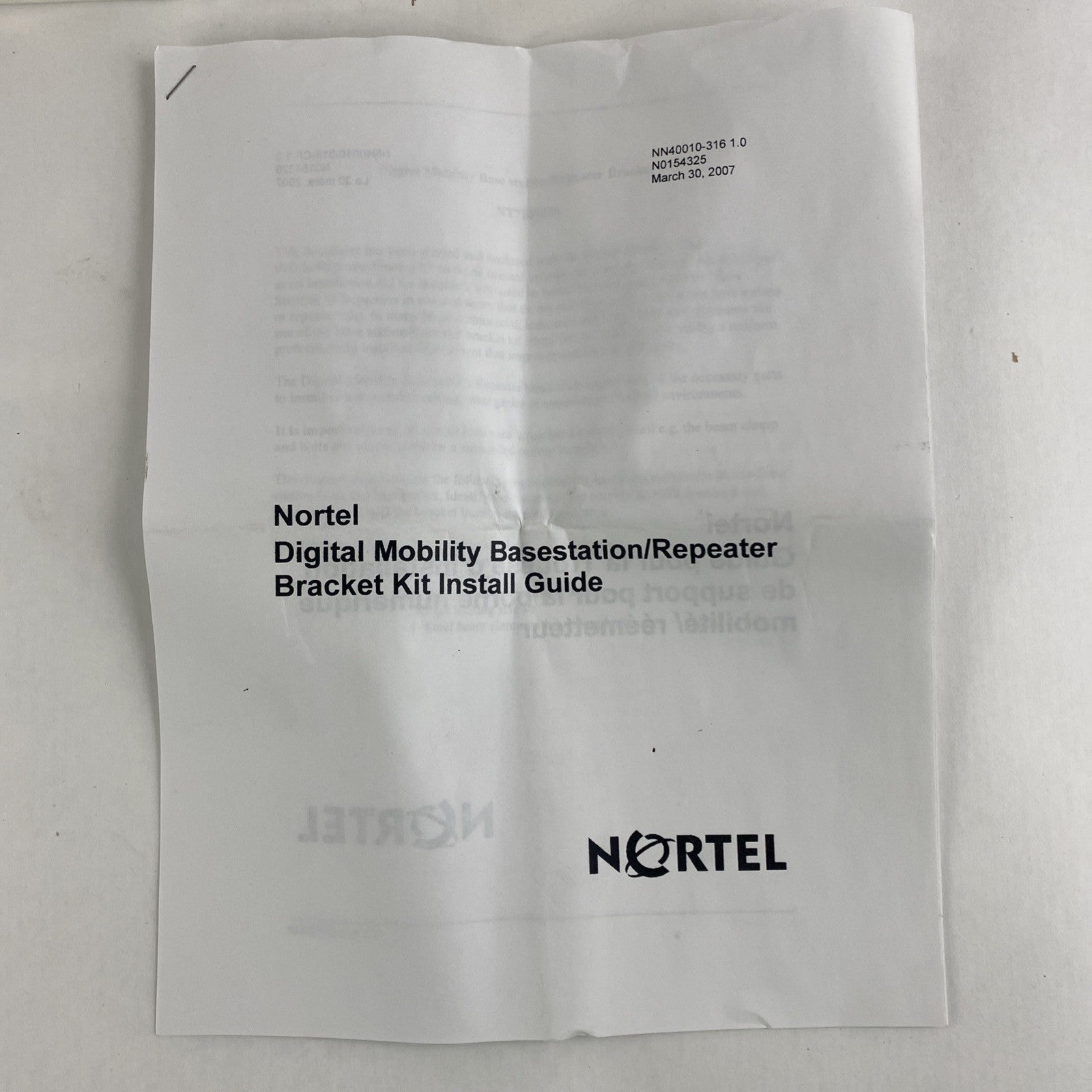 Nortel N0138431 Digital Base Station/Repeater Bracket Lot of 24