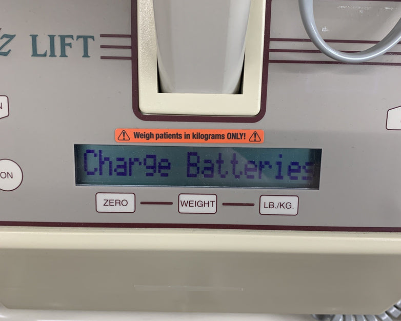 EZ Way 598 EZ Lift Patient Positioner W/ Battery No Charger