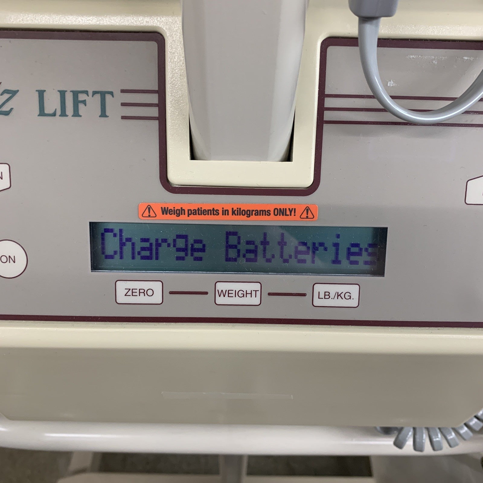 EZ Way 598 EZ Lift Patient Positioner W/ Battery No Charger
