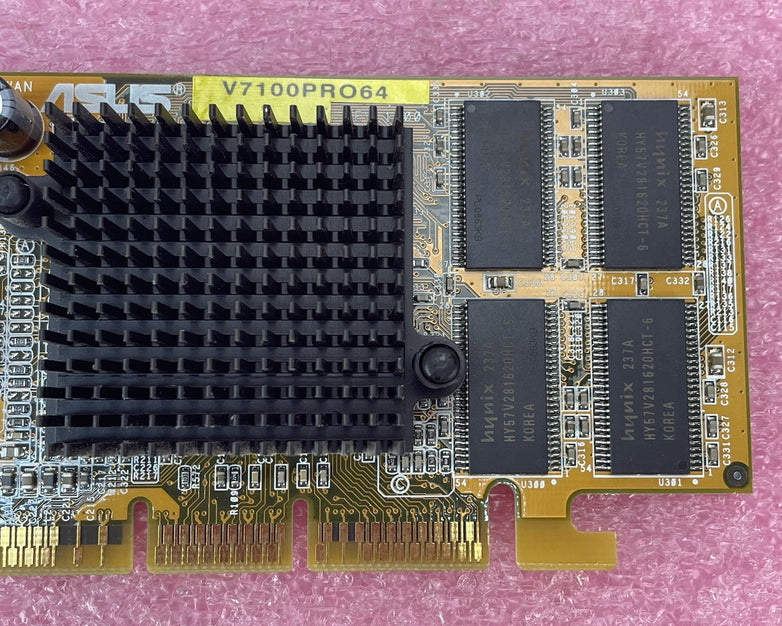 Asus V7100PRO 64MB PURE Nvidia Geforece 2 MX400 AGP VGA