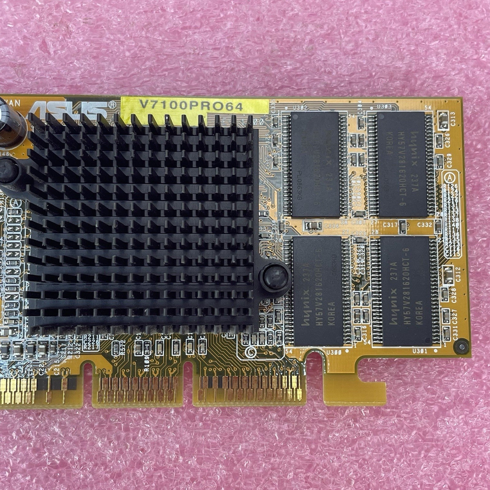 Asus V7100PRO 64MB PURE Nvidia Geforece 2 MX400 AGP VGA4