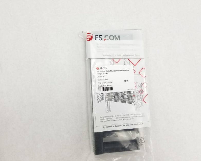 Lot of (8) CMBRC-5U-84 5U Vertical Cable Management Bend Radius Finger Bracket