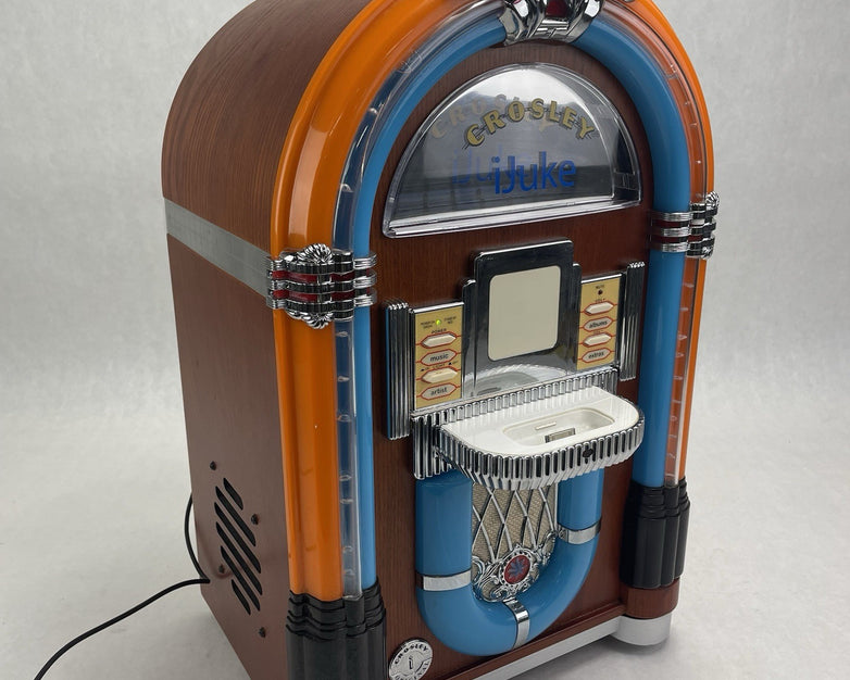 Crosley CR17 iJuke Jukebox Apple iPod Music Player Tested No Power Cord